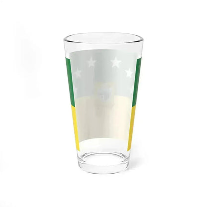 Flag of Santa Elena - Ecuador (Ecuador) Pint Glass 16oz - Go Mug Yourself
