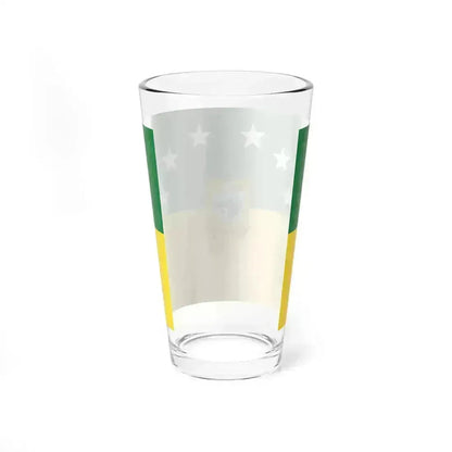 Flag of Santa Elena - Ecuador (Ecuador) Pint Glass 16oz - Go Mug Yourself