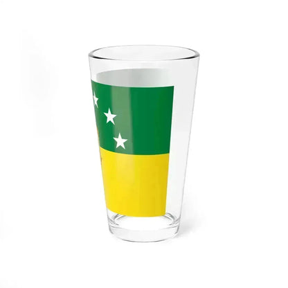 Flag of Santa Elena - Ecuador (Ecuador) Pint Glass 16oz - Go Mug Yourself