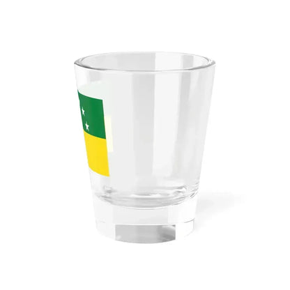 Flag of Santa Elena - Ecuador (Ecuador) Shot Glass 1.5oz - Go Mug Yourself