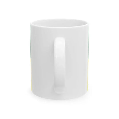 Flag of Santa Elena - Ecuador (Ecuador) White Coffee Mug - Go Mug Yourself