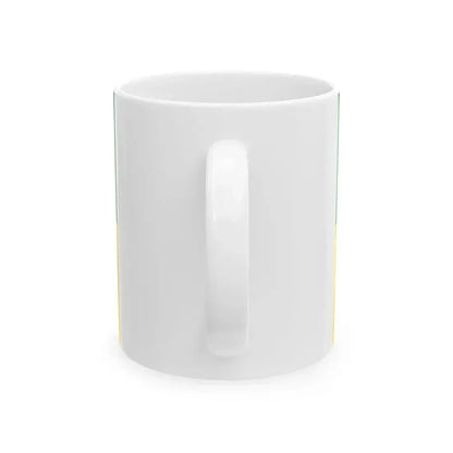Flag of Santa Elena Ecuador (Ecuador) White Coffee Mug - Go Mug Yourself