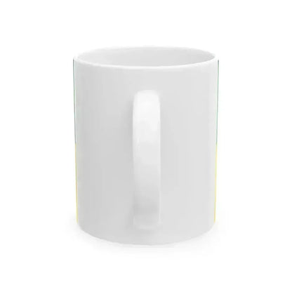 Flag of Santa Elena Ecuador (Ecuador) White Coffee Mug - Go Mug Yourself