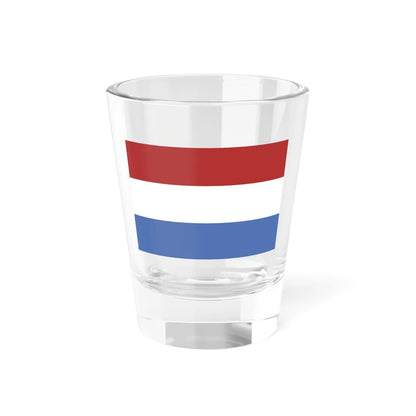 Flag of Santa Fe 1819 (Argentina) Shot Glass 1.5oz 1.5oz - Go Mug Yourself