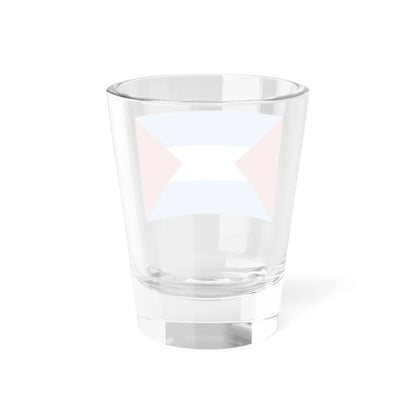 Flag of Santa Fe 1825 (Argentina) Shot Glass 1.5oz - Go Mug Yourself