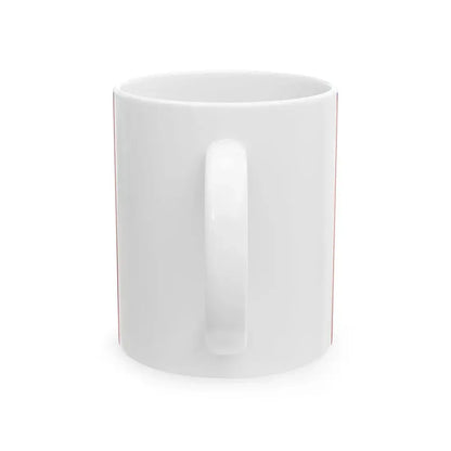 Flag of Santa Fe 1825 (Argentina) White Coffee Mug - Go Mug Yourself