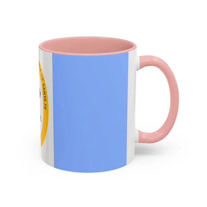 Flag of Santa Fe Province Argentina - Accent Coffee Mug - Go Mug Yourself