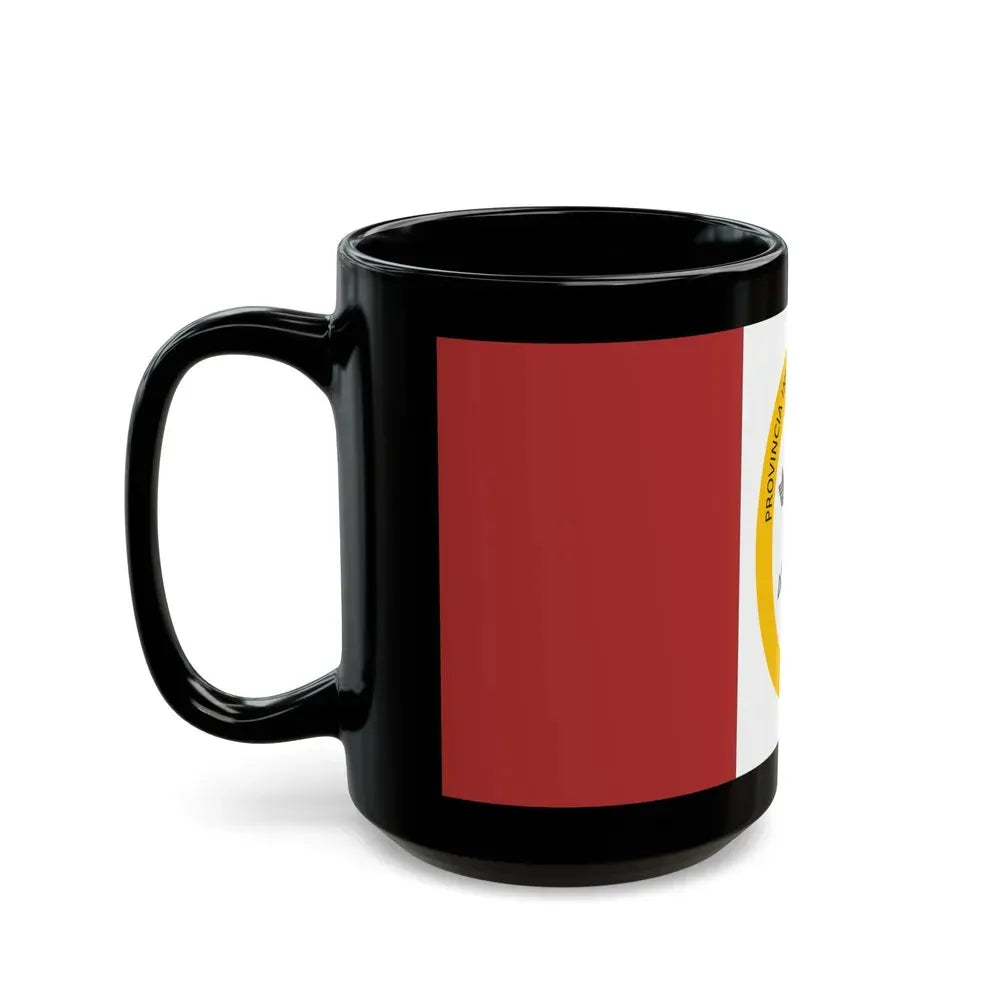 Flag of Santa Fe Province Argentina - Black Coffee Mug - Go Mug Yourself