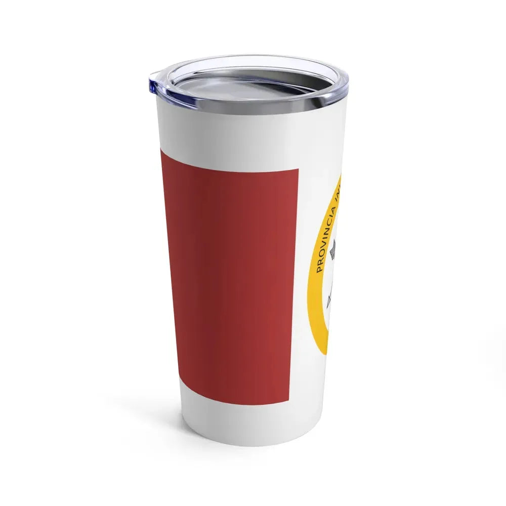 Flag of Santa Fe Province Argentina - Tumbler 20oz - Go Mug Yourself