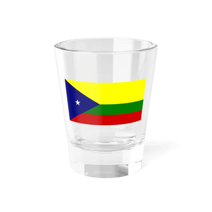 Flag of Santa Lucía (Ecuador) Shot Glass 1.5oz 1.5oz - Go Mug Yourself