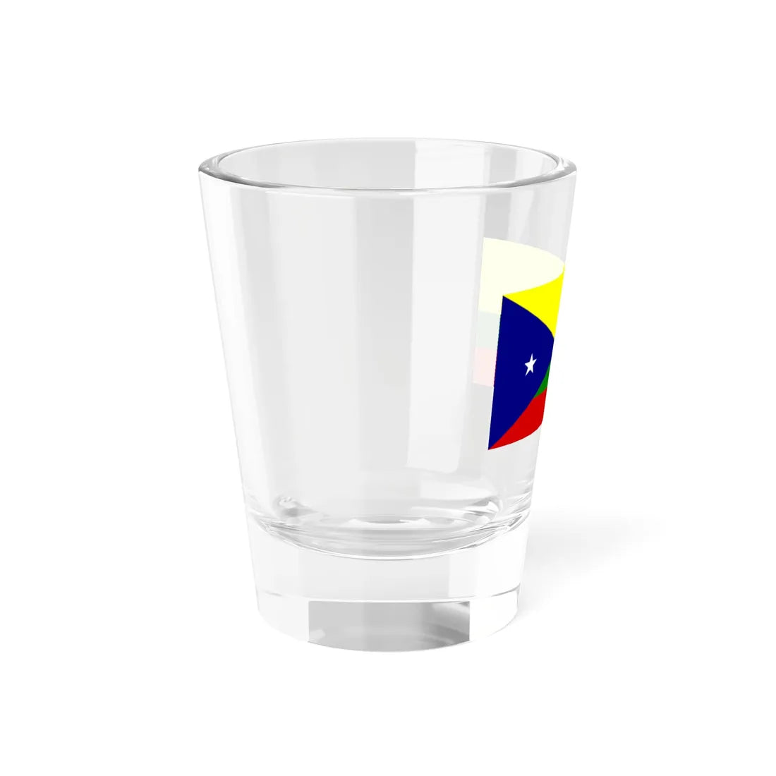 Flag of Santa Lucía (Ecuador) Shot Glass 1.5oz - Go Mug Yourself
