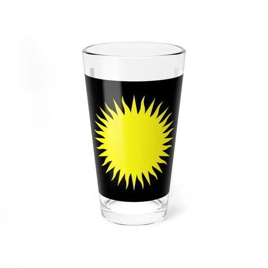 Flag of Santa Lucija Malta - Pint Glass 16oz 16oz - Go Mug Yourself