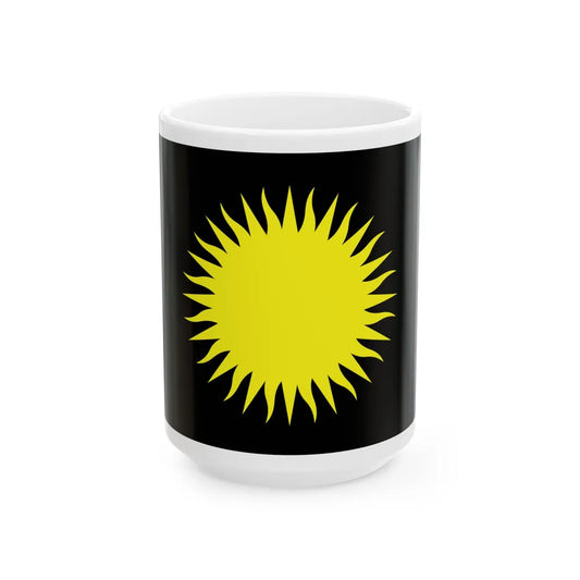 Flag of Santa Lucija Malta - White Coffee Mug-15oz-Go Mug Yourself