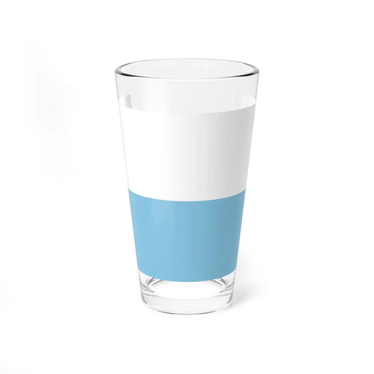 Flag of Santa Marta Magdalena Colombia - Pint Glass 16oz 16oz - Go Mug Yourself