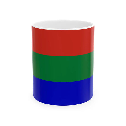 Flag of Santa Rosa del Sara Bolivia (Bolivia) White Coffee Mug 11oz - Go Mug Yourself