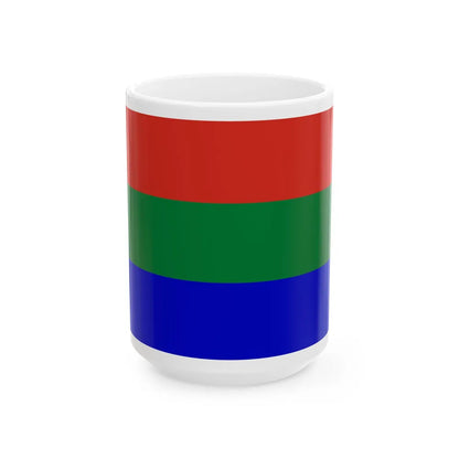 Flag of Santa Rosa del Sara Bolivia (Bolivia) White Coffee Mug 15oz - Go Mug Yourself