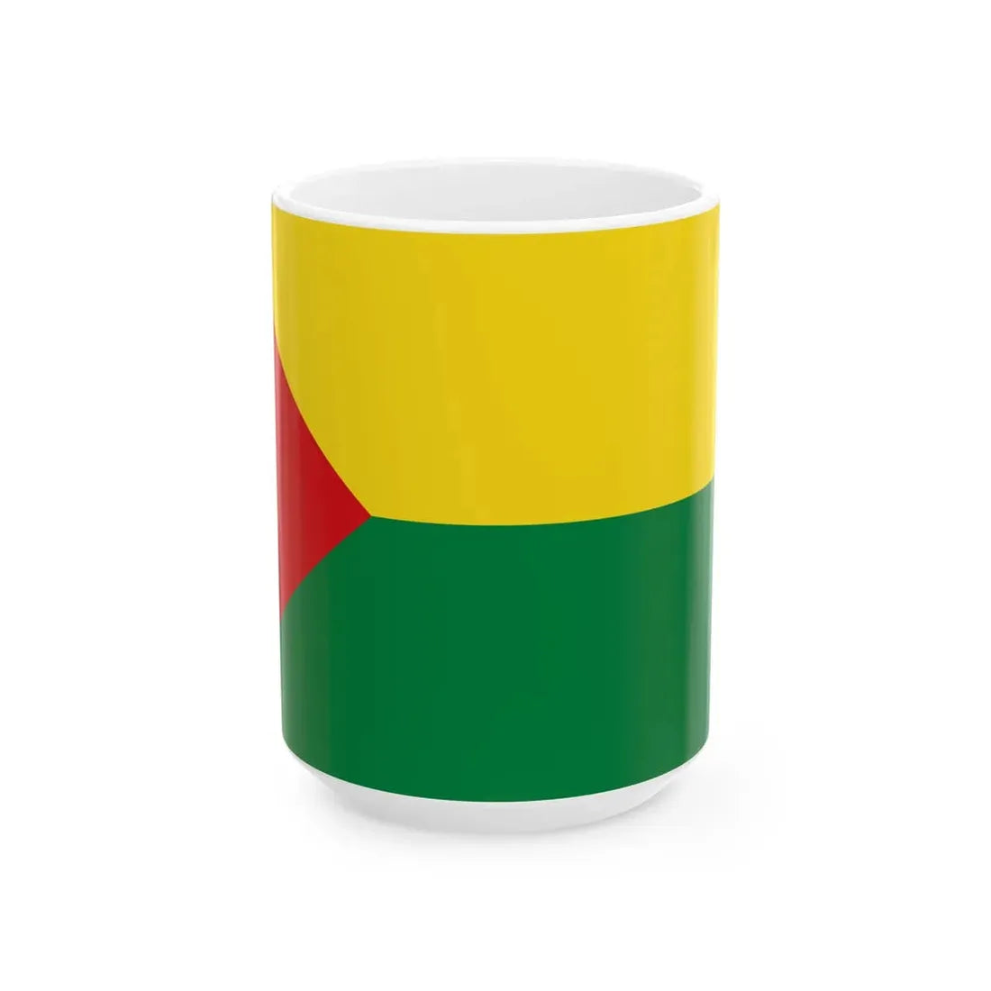 Flag of Santa Rosa (Ecuador) White Coffee Mug 15oz - Go Mug Yourself