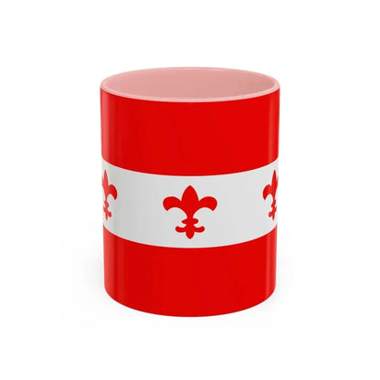 Flag of Santa Venera Malta - Accent Coffee Mug 11oz Pink - Go Mug Yourself