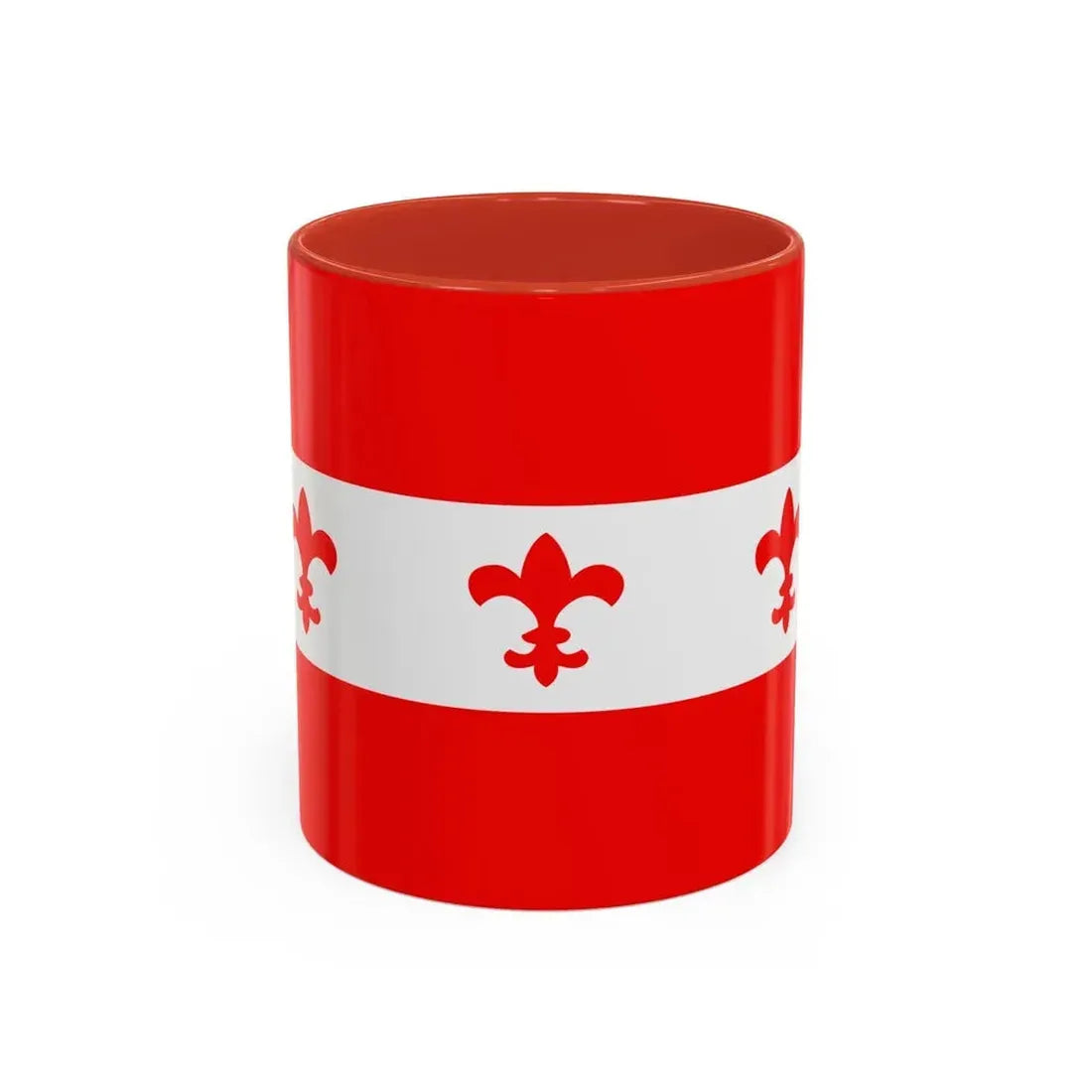 Flag of Santa Venera Malta - Accent Coffee Mug 11oz Red - Go Mug Yourself