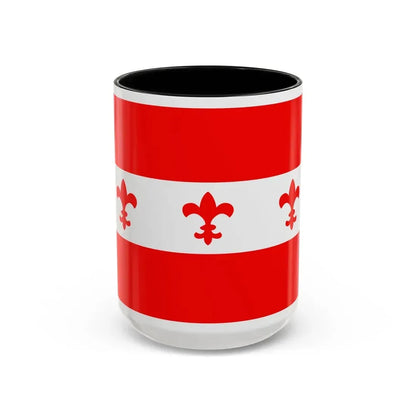 Flag of Santa Venera Malta - Accent Coffee Mug 15oz Black - Go Mug Yourself