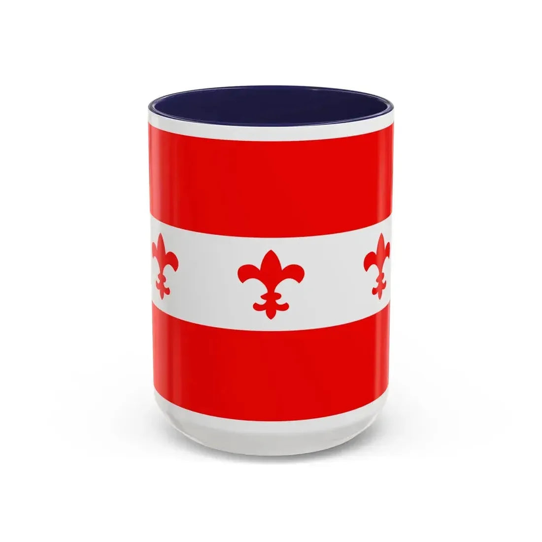 Flag of Santa Venera Malta - Accent Coffee Mug 15oz Navy - Go Mug Yourself