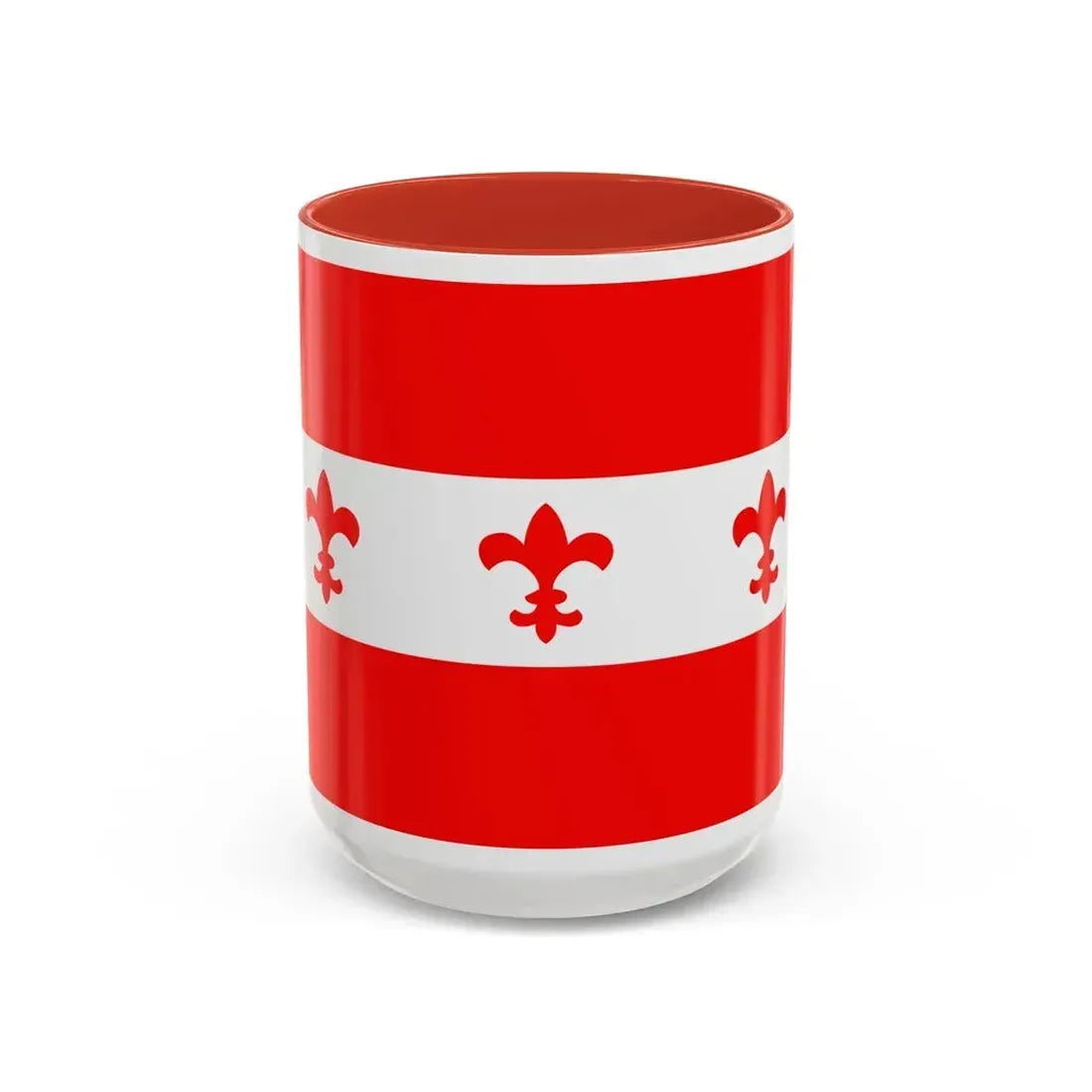 Flag of Santa Venera Malta - Accent Coffee Mug 15oz Red - Go Mug Yourself