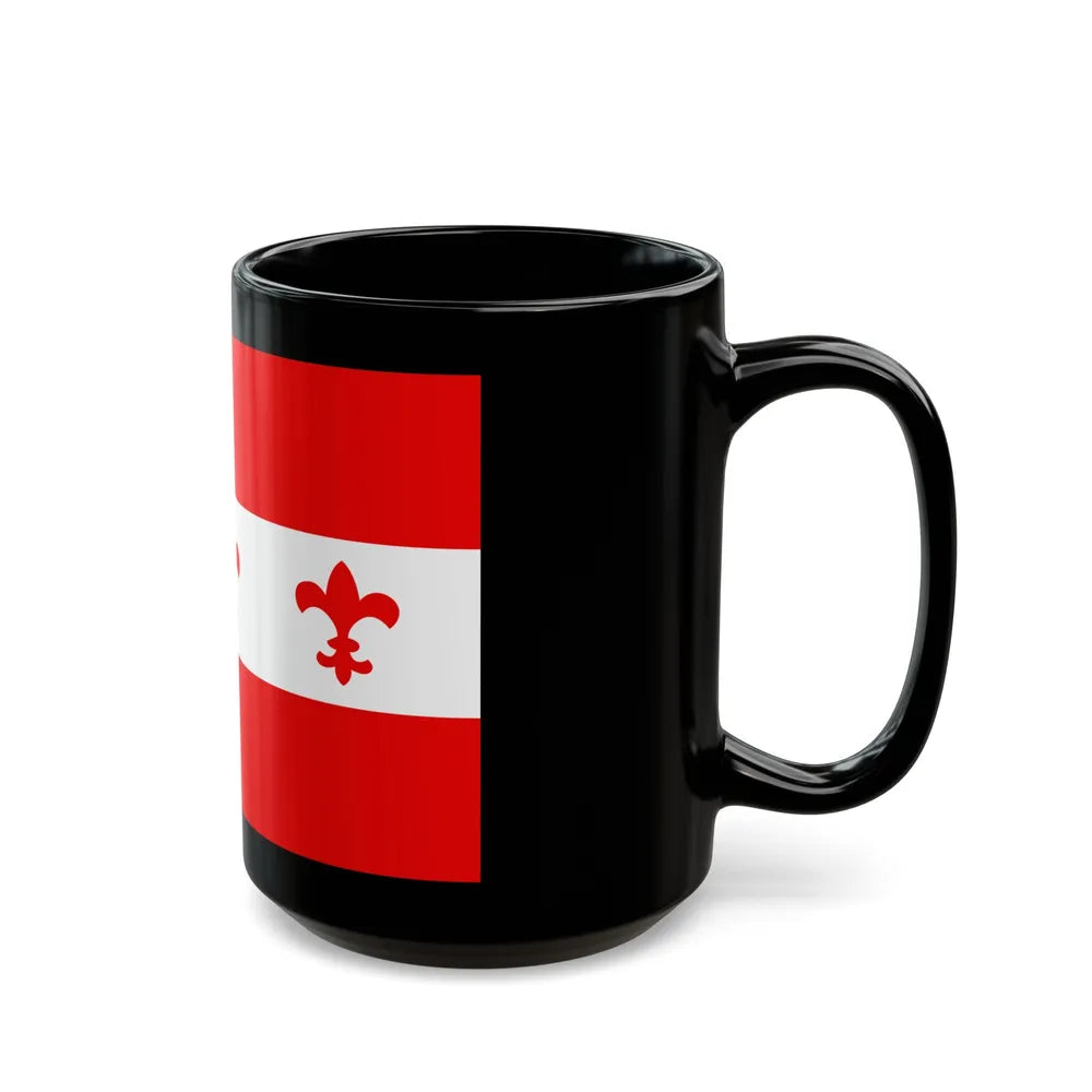 Flag of Santa Venera Malta - Black Coffee Mug-Go Mug Yourself