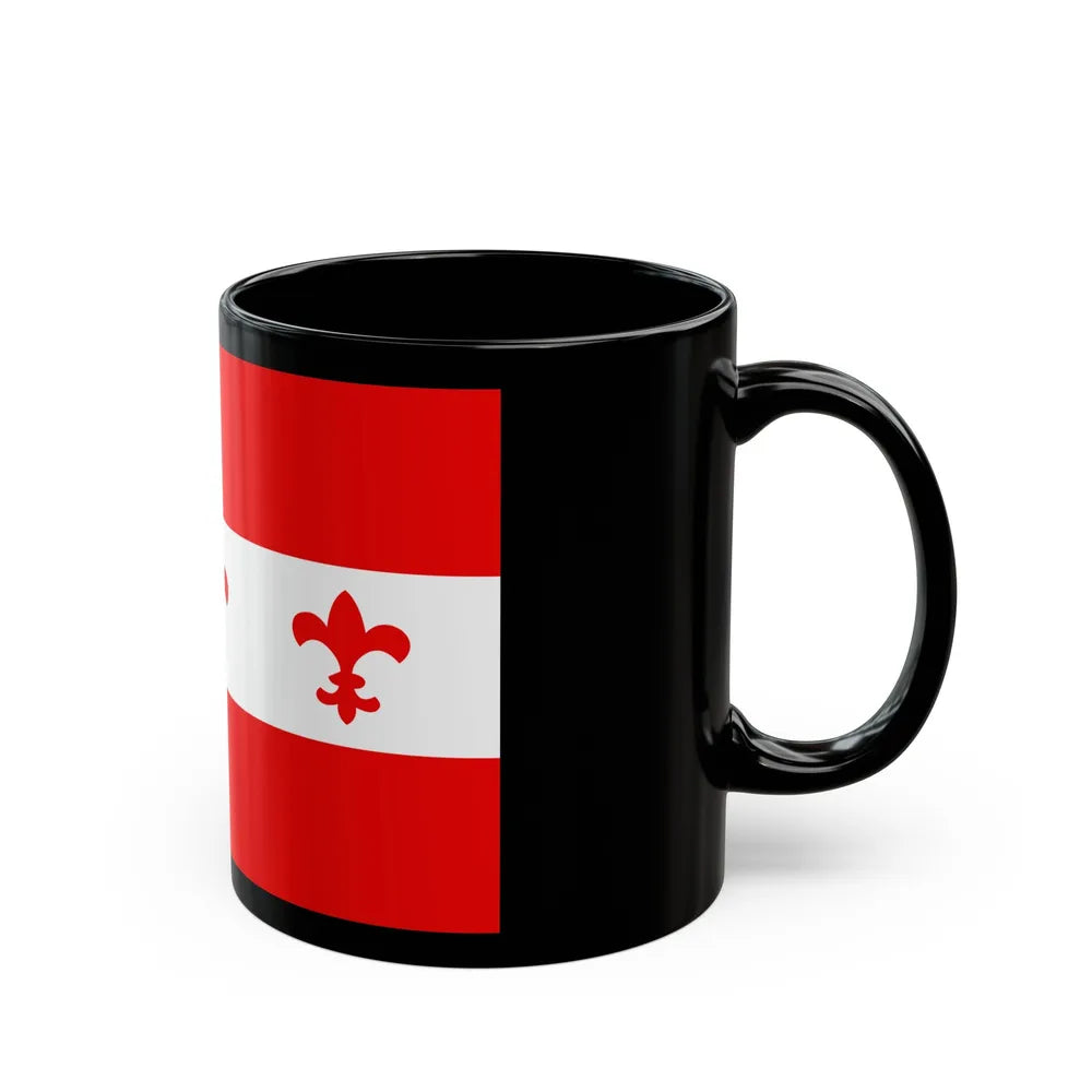 Flag of Santa Venera Malta - Black Coffee Mug-Go Mug Yourself