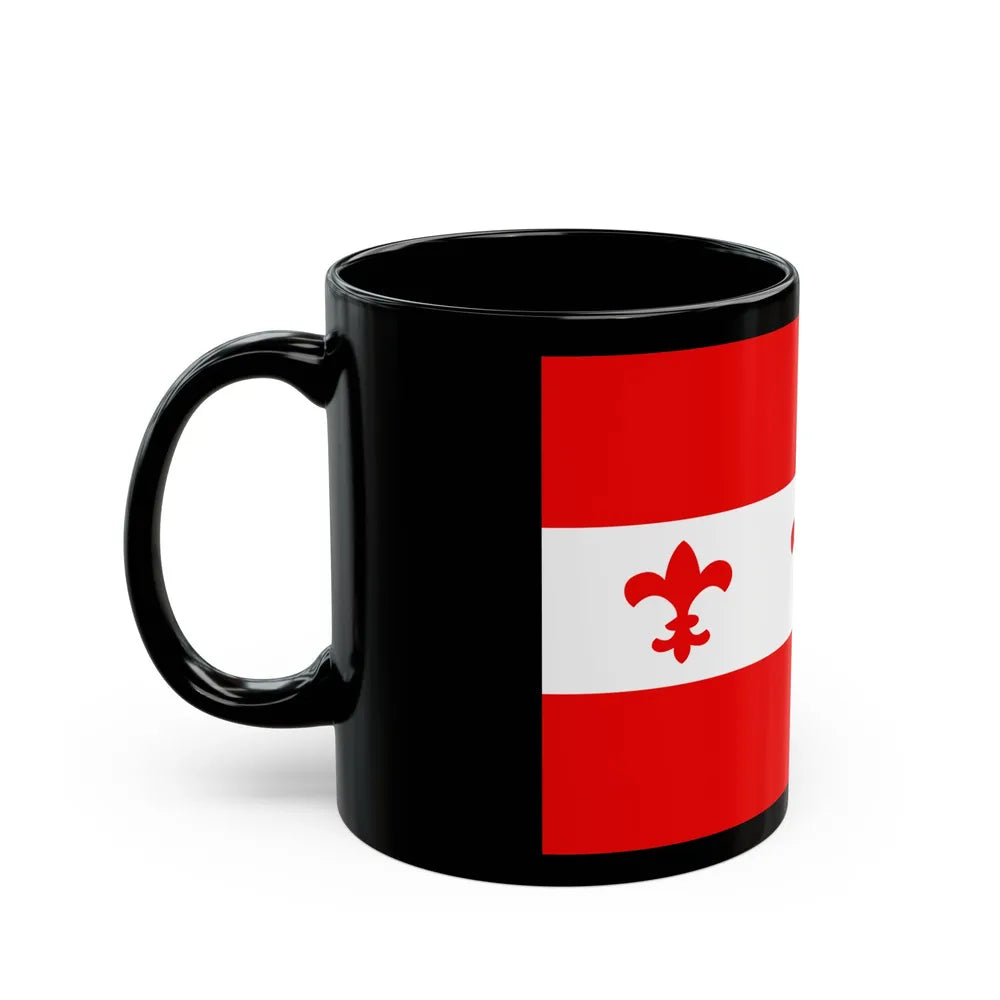 Flag of Santa Venera Malta - Black Coffee Mug-Go Mug Yourself