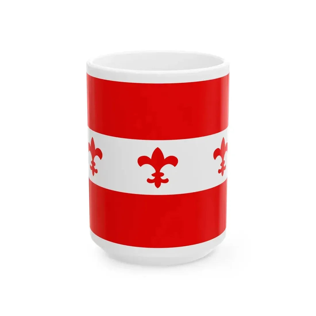 Flag of Santa Venera Malta - White Coffee Mug 15oz - Go Mug Yourself