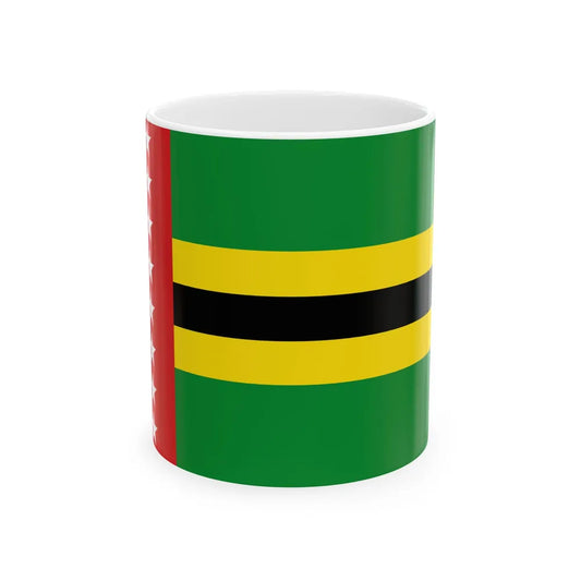 Flag of Santander Department 2004-2007 (Colombia) White Coffee Mug 11oz - Go Mug Yourself