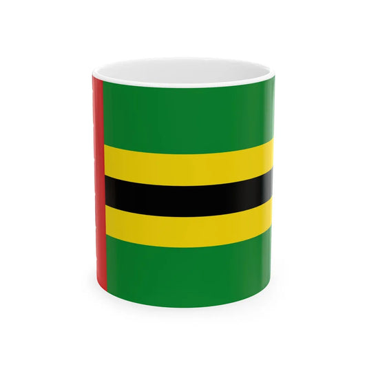 Flag of Santander Department 2008-2019 (Colombia) White Coffee Mug 11oz - Go Mug Yourself