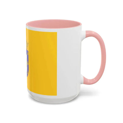 Flag of Santiago Chile - Accent Coffee Mug - Go Mug Yourself