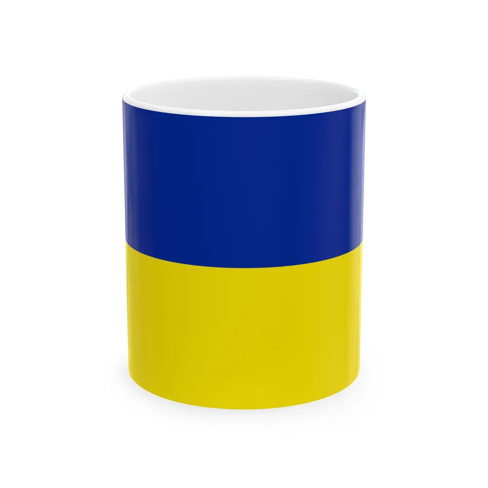 Flag of Santiago de Machaca Bolivia (Bolivia) White Coffee Mug 11oz - Go Mug Yourself