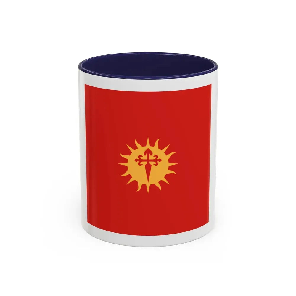 Flag of Santiago del Estero Province Argentina - Accent Coffee Mug 11oz Navy - Go Mug Yourself