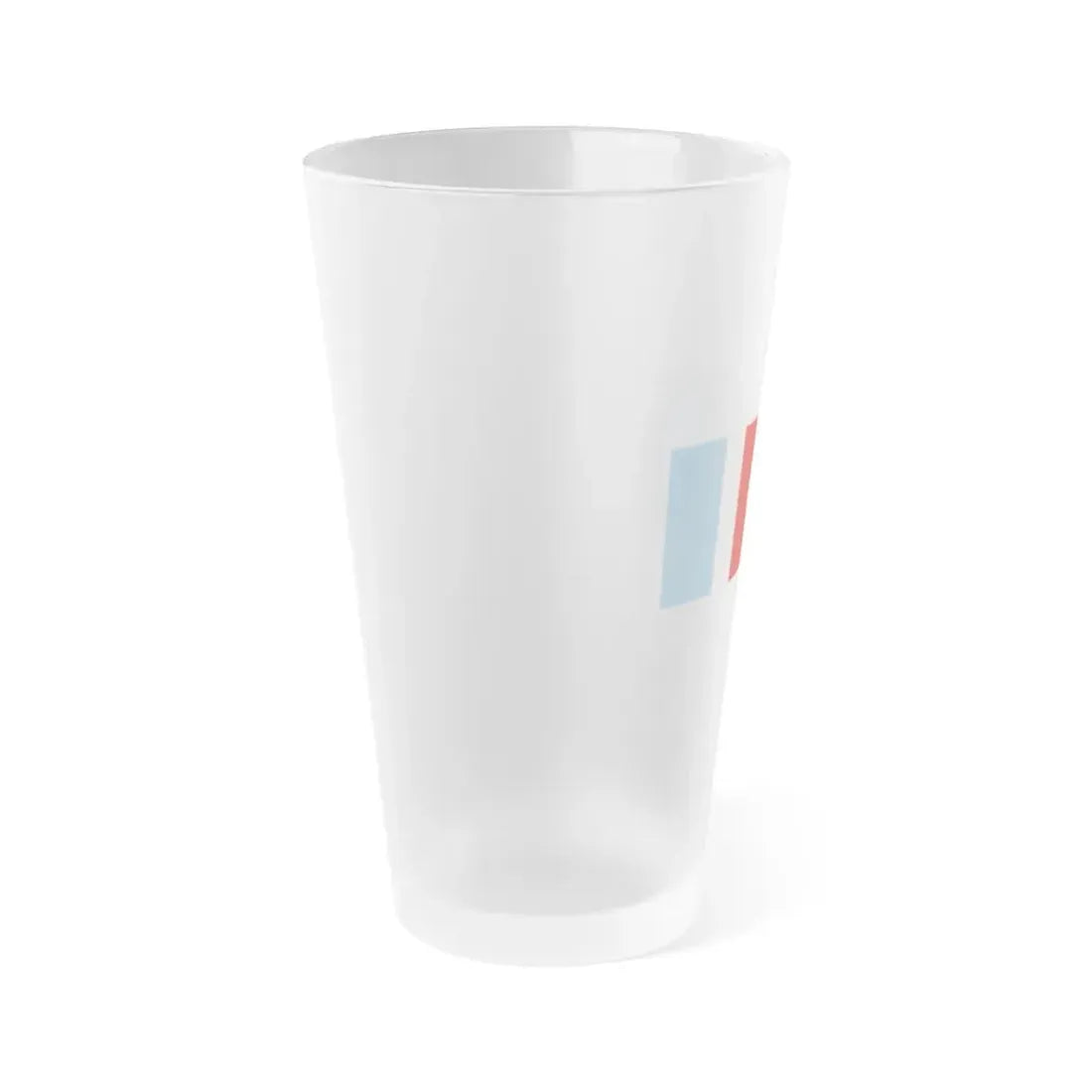 Flag of Santiago del Estero Province Argentina - Frosted Pint Glass 16oz - Go Mug Yourself