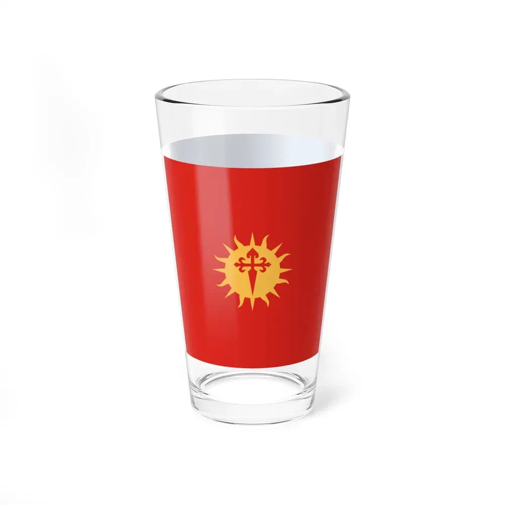 Flag of Santiago del Estero Province Argentina - Pint Glass 16oz 16oz - Go Mug Yourself