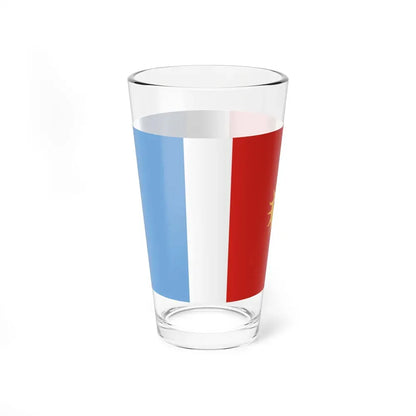Flag of Santiago del Estero Province Argentina - Pint Glass 16oz - Go Mug Yourself
