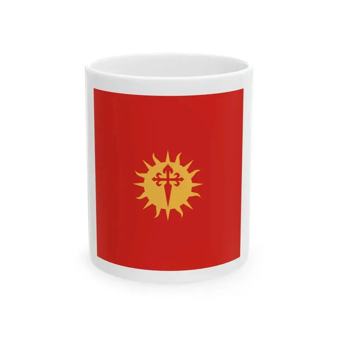 Flag of Santiago del Estero Province Argentina - White Coffee Mug 11oz - Go Mug Yourself