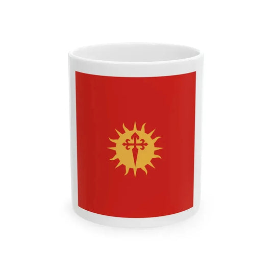 Flag of Santiago del Estero Province Argentina - White Coffee Mug 11oz - Go Mug Yourself