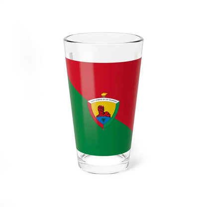 Flag of Santo Domingo Ecuador (Ecuador) Pint Glass 16oz 16oz - Go Mug Yourself