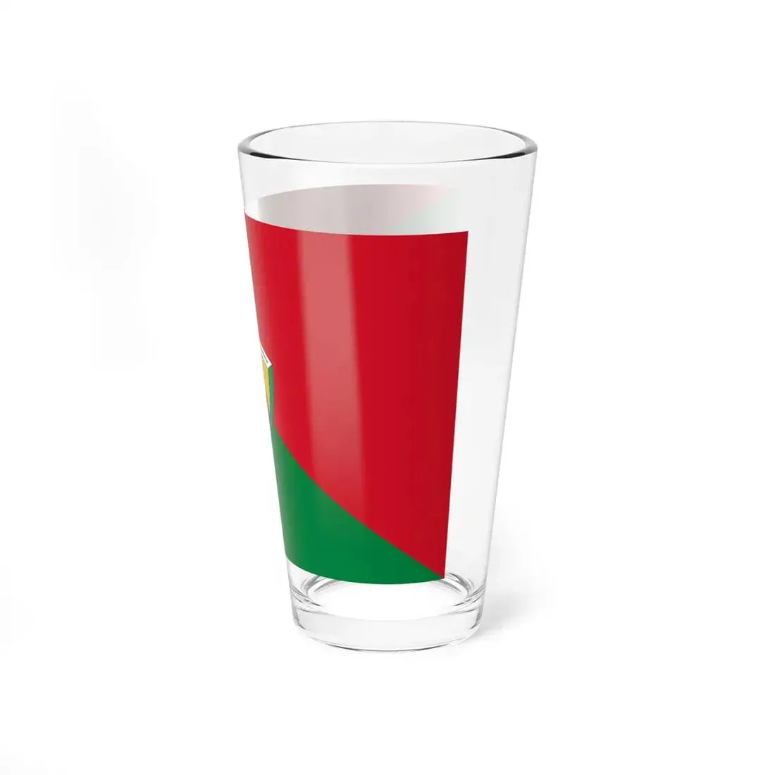 Flag of Santo Domingo Ecuador (Ecuador) Pint Glass 16oz - Go Mug Yourself