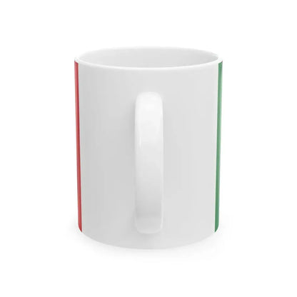 Flag of Santo Domingo Ecuador (Ecuador) White Coffee Mug - Go Mug Yourself