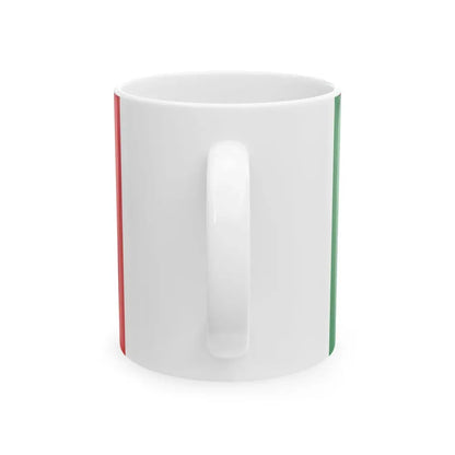 Flag of Santo Domingo Ecuador (Ecuador) White Coffee Mug - Go Mug Yourself