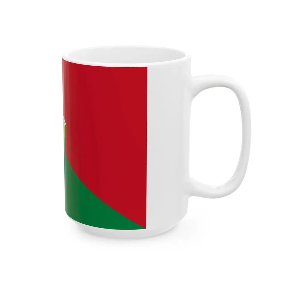 Flag of Santo Domingo Ecuador (Ecuador) White Coffee Mug - Go Mug Yourself