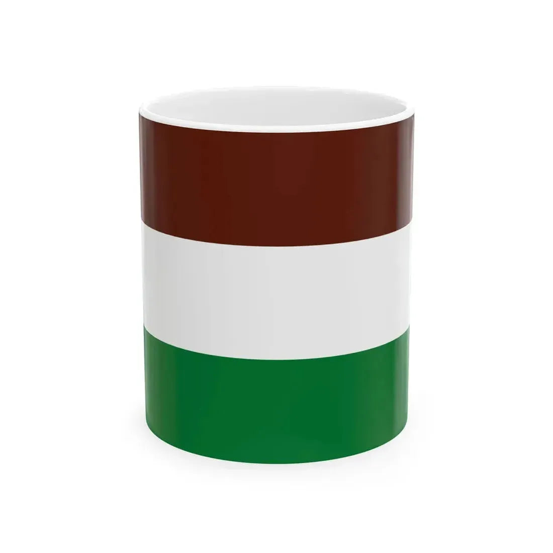 Flag of Santos Mercado Bolivia (Bolivia) White Coffee Mug 11oz - Go Mug Yourself
