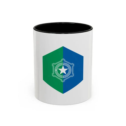 Flag of Sapporo Hokkaido Japan - Accent Coffee Mug 11oz Black - Go Mug Yourself