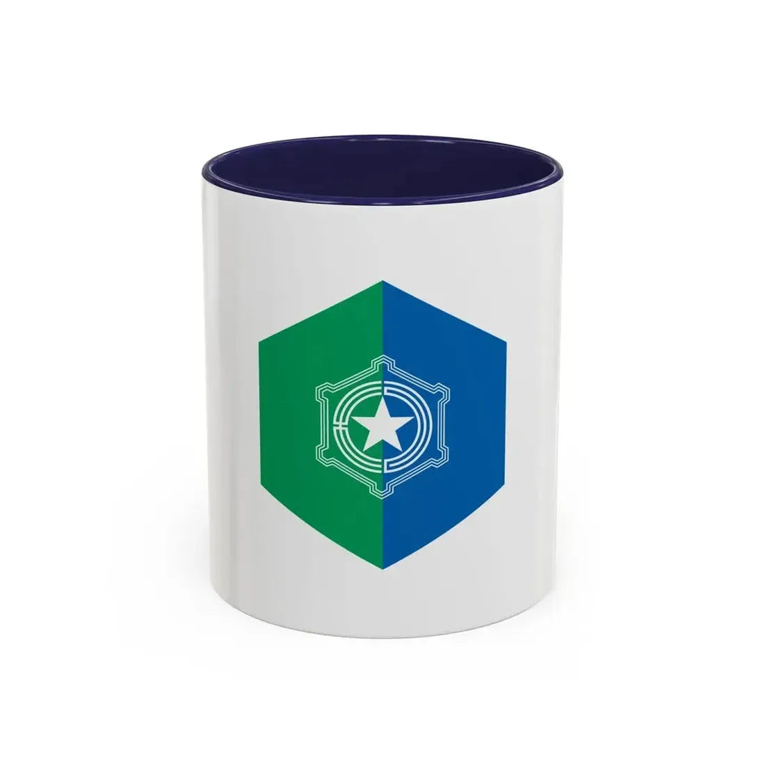 Flag of Sapporo Hokkaido Japan - Accent Coffee Mug 11oz Navy - Go Mug Yourself