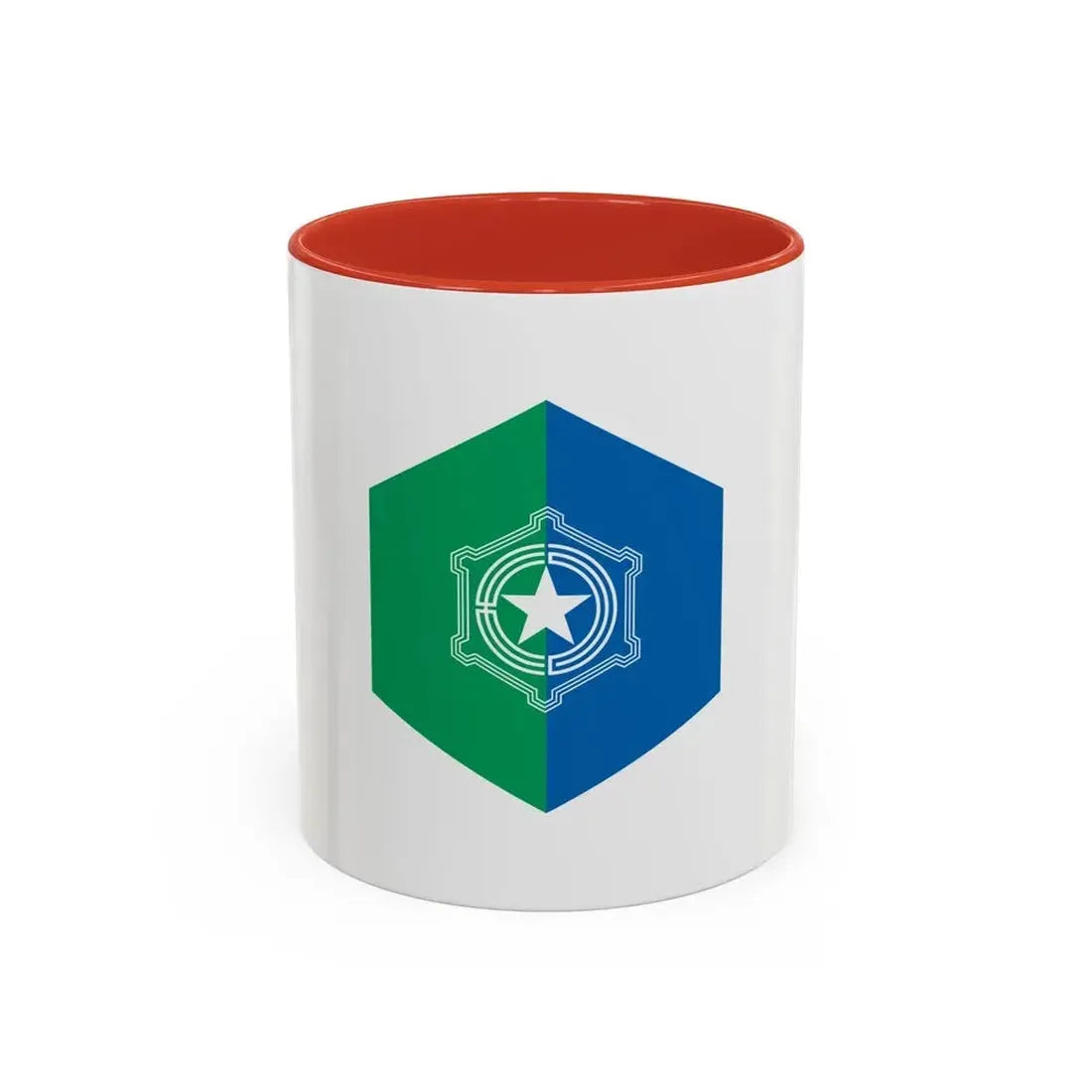 Flag of Sapporo Hokkaido Japan - Accent Coffee Mug 11oz Red - Go Mug Yourself