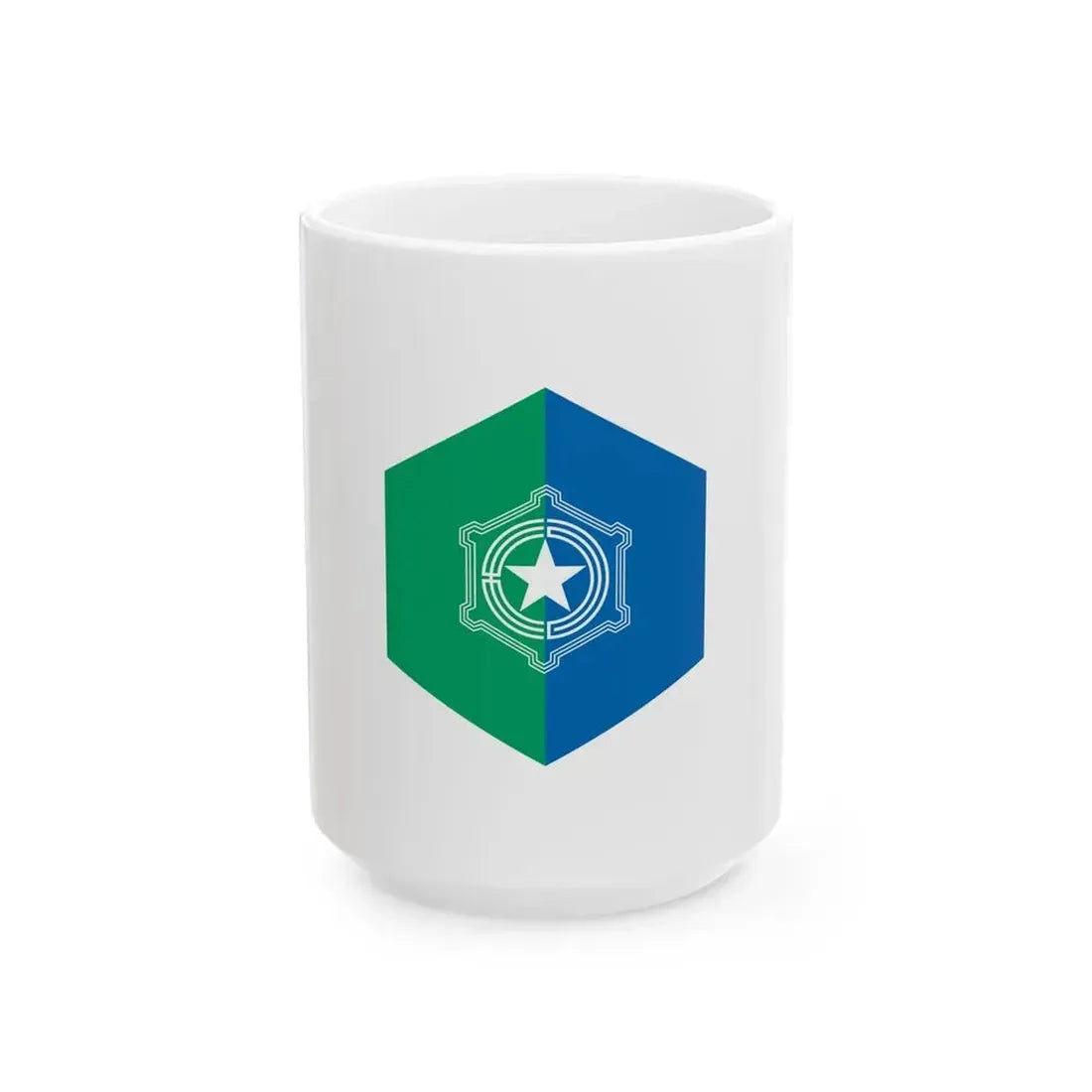 Flag of Sapporo Hokkaido Japan - White Coffee Mug 15oz - Go Mug Yourself